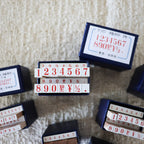 36 Sublo- 36 Original- Number Stamp Set