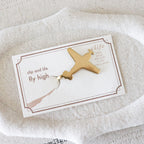 【UNAI METAL INDUSTRY】Book Mark Clip-"Clip and Life" Series- Fly High- Brass