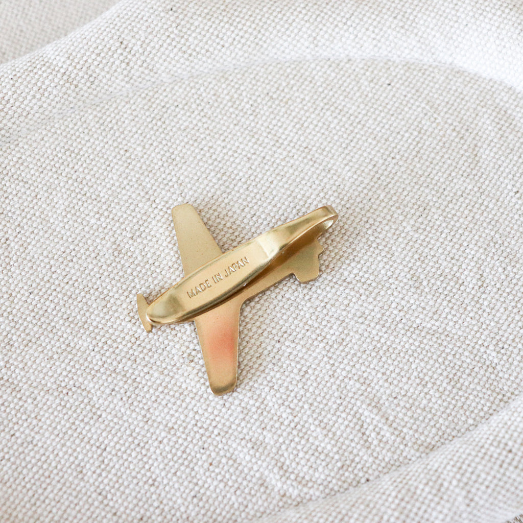 【UNAI METAL INDUSTRY】Book Mark Clip-"Clip and Life" Series- Fly High- Brass