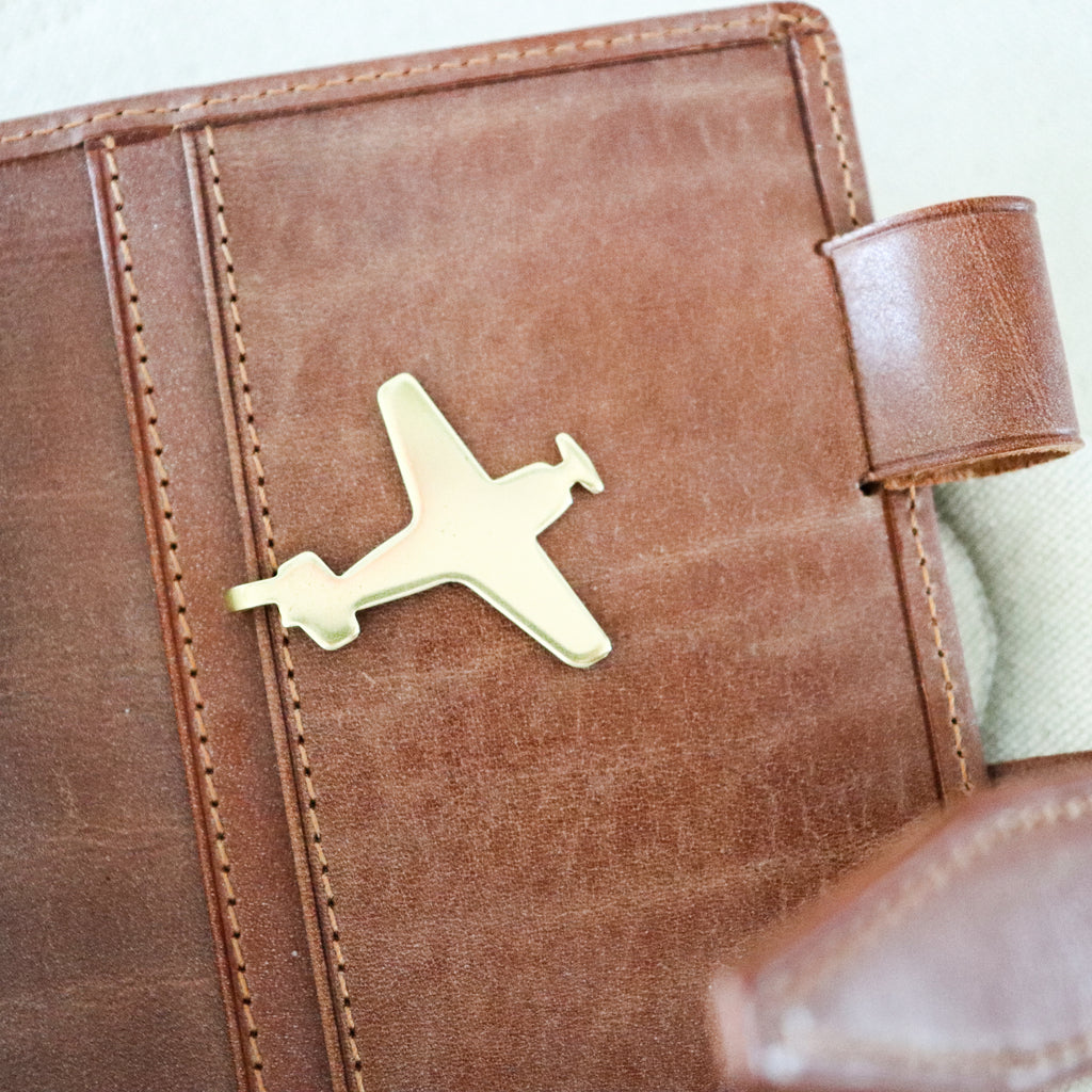 【UNAI METAL INDUSTRY】Book Mark Clip-"Clip and Life" Series- Fly High- Brass