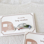 【UNAI METAL INDUSTRY】Book Mark Clip-"Clip and Life" Series- Long Vocation