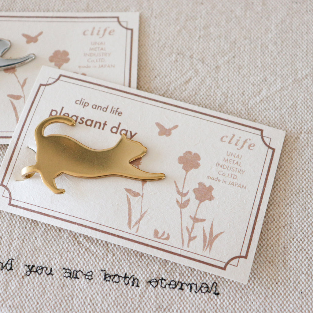 【UNAI METAL INDUSTRY】Book Mark & Journal Clip-"Clip and Life" Series- Peasant Day