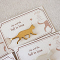 【UNAI METAL INDUSTRY】Book Mark Clip-"Clip and Life" Series- Fall in Love
