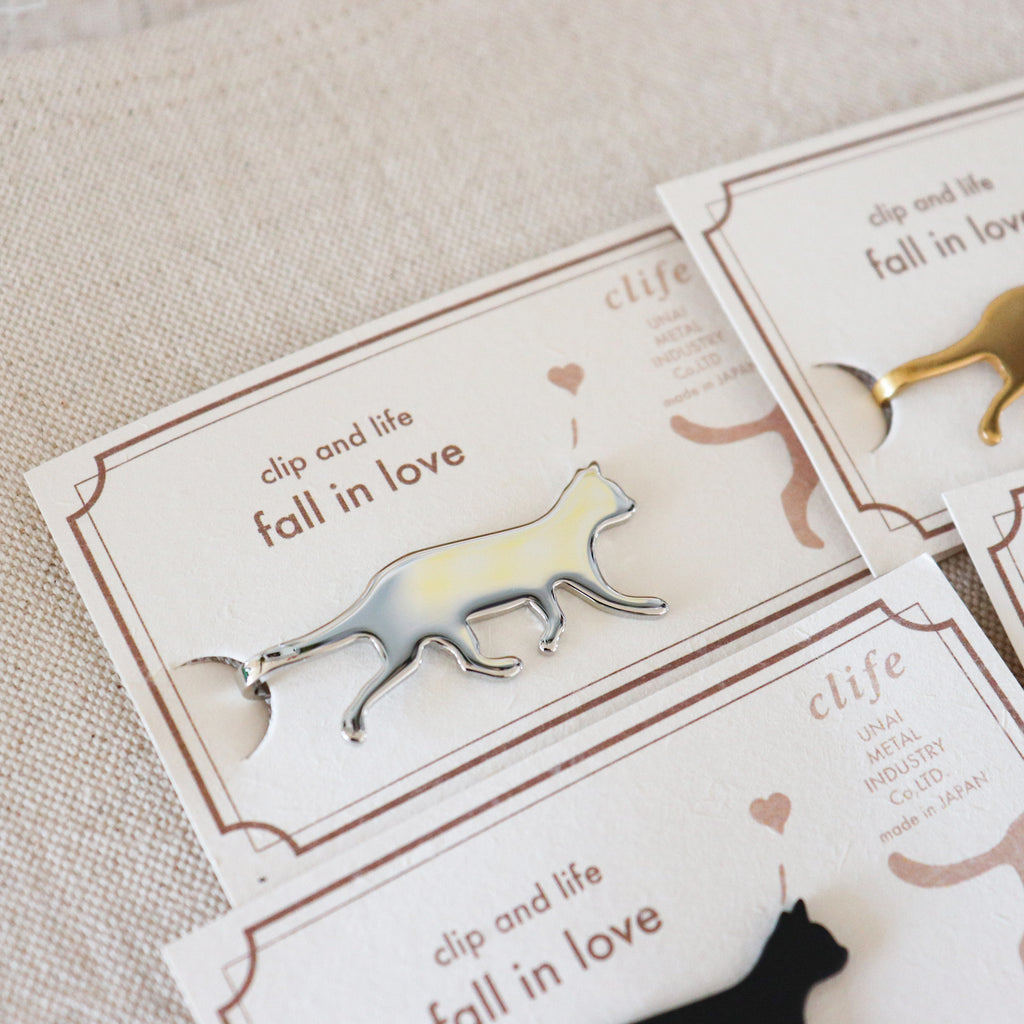 【UNAI METAL INDUSTRY】Book Mark Clip-"Clip and Life" Series- Fall in Love