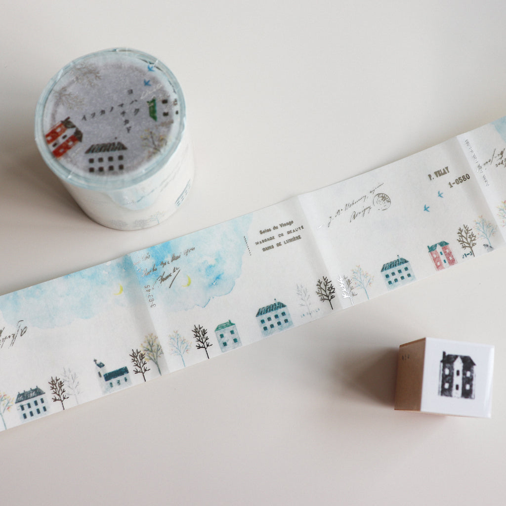 YOHAKU Tracing Roll Sticky Note-Someday Street Corner