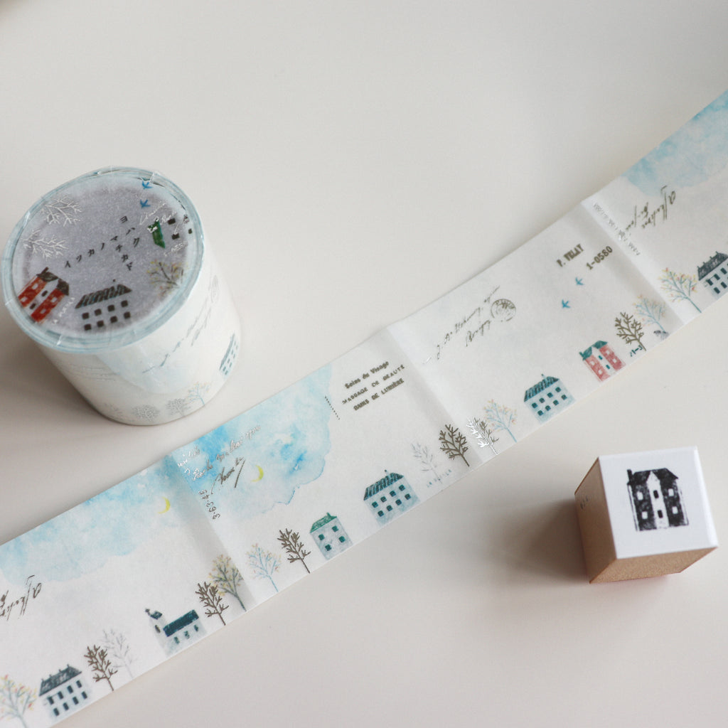 YOHAKU Tracing Roll Sticky Note-Someday Street Corner