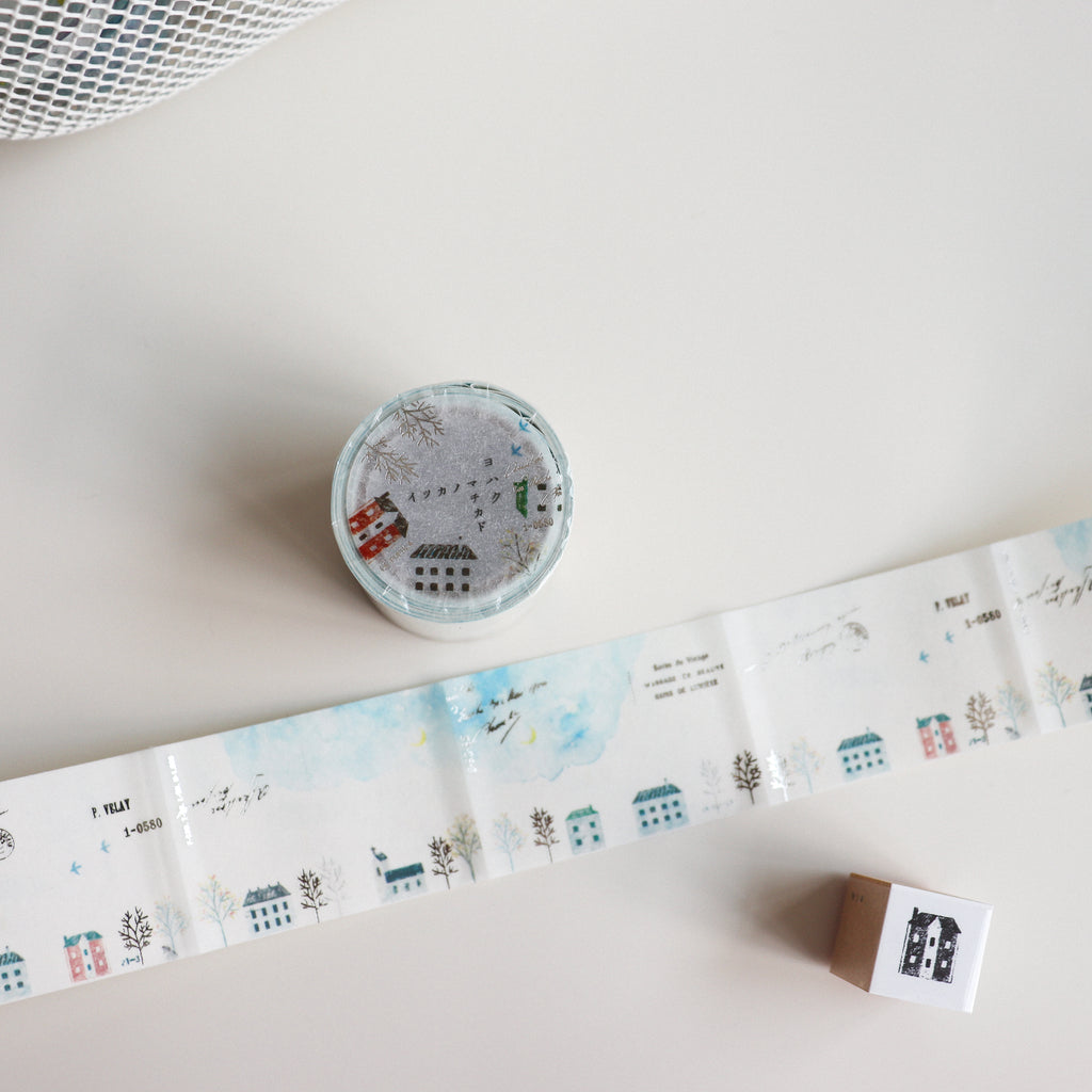 YOHAKU Tracing Roll Sticky Note-Someday Street Corner
