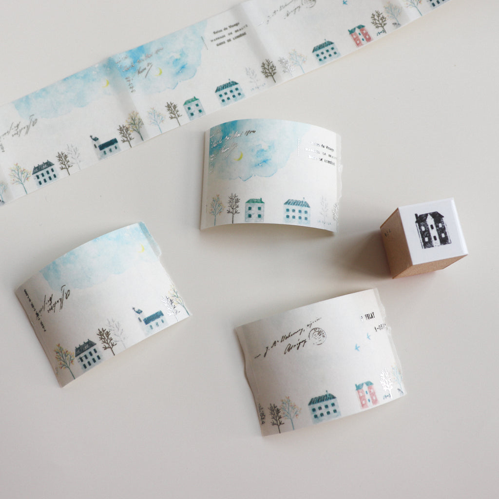 YOHAKU Tracing Roll Sticky Note-Someday Street Corner
