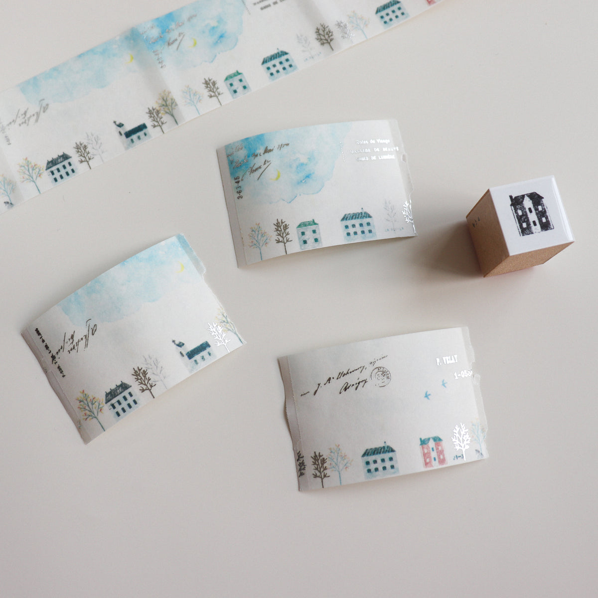 YOHAKU Tracing Roll Sticky Note-Someday Street Corner