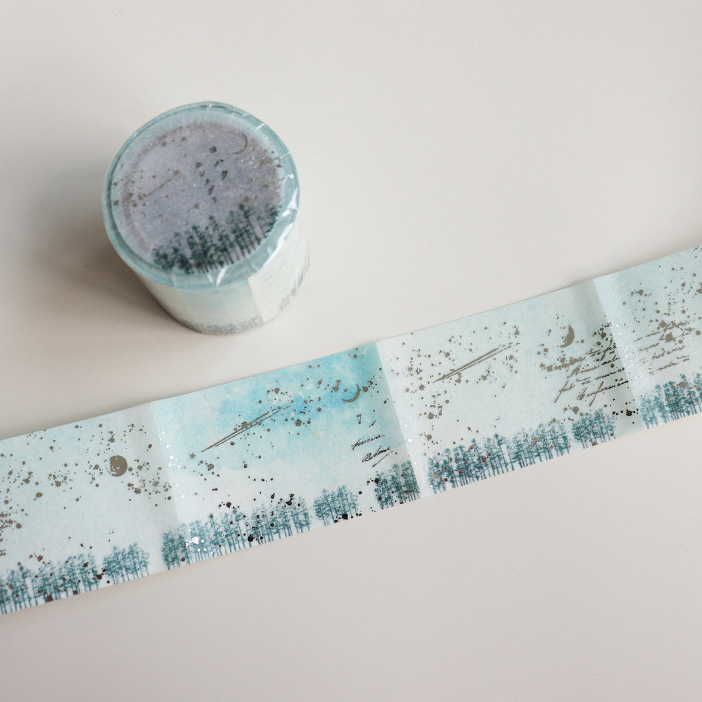 YOHAKU Tracing Roll Sticky Note-Hoshimeguri