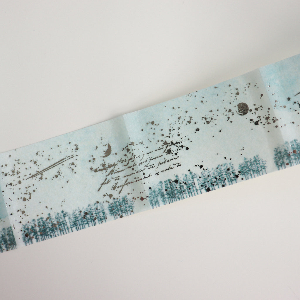 YOHAKU Tracing Roll Sticky Note-Hoshimeguri