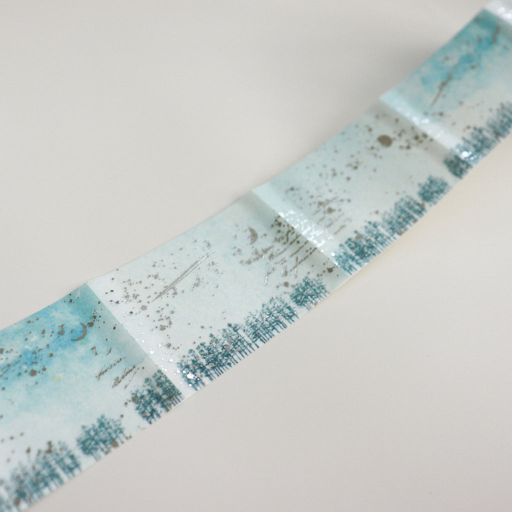 YOHAKU Tracing Roll Sticky Note-Hoshimeguri