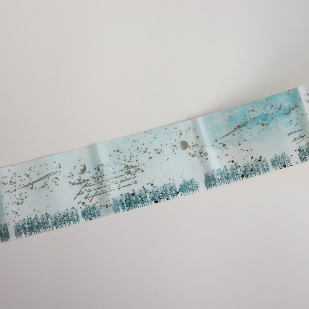 YOHAKU Tracing Roll Sticky Note-Hoshimeguri