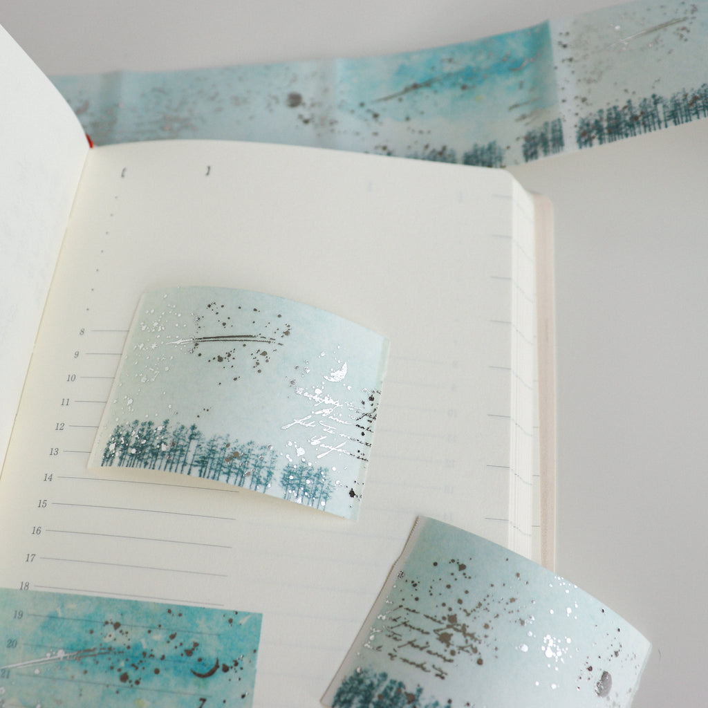 YOHAKU Tracing Roll Sticky Note-Hoshimeguri