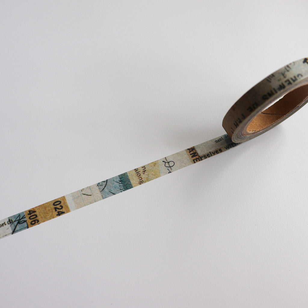YOHAKU Narrow 7mm Washi Tape - Masti Style
