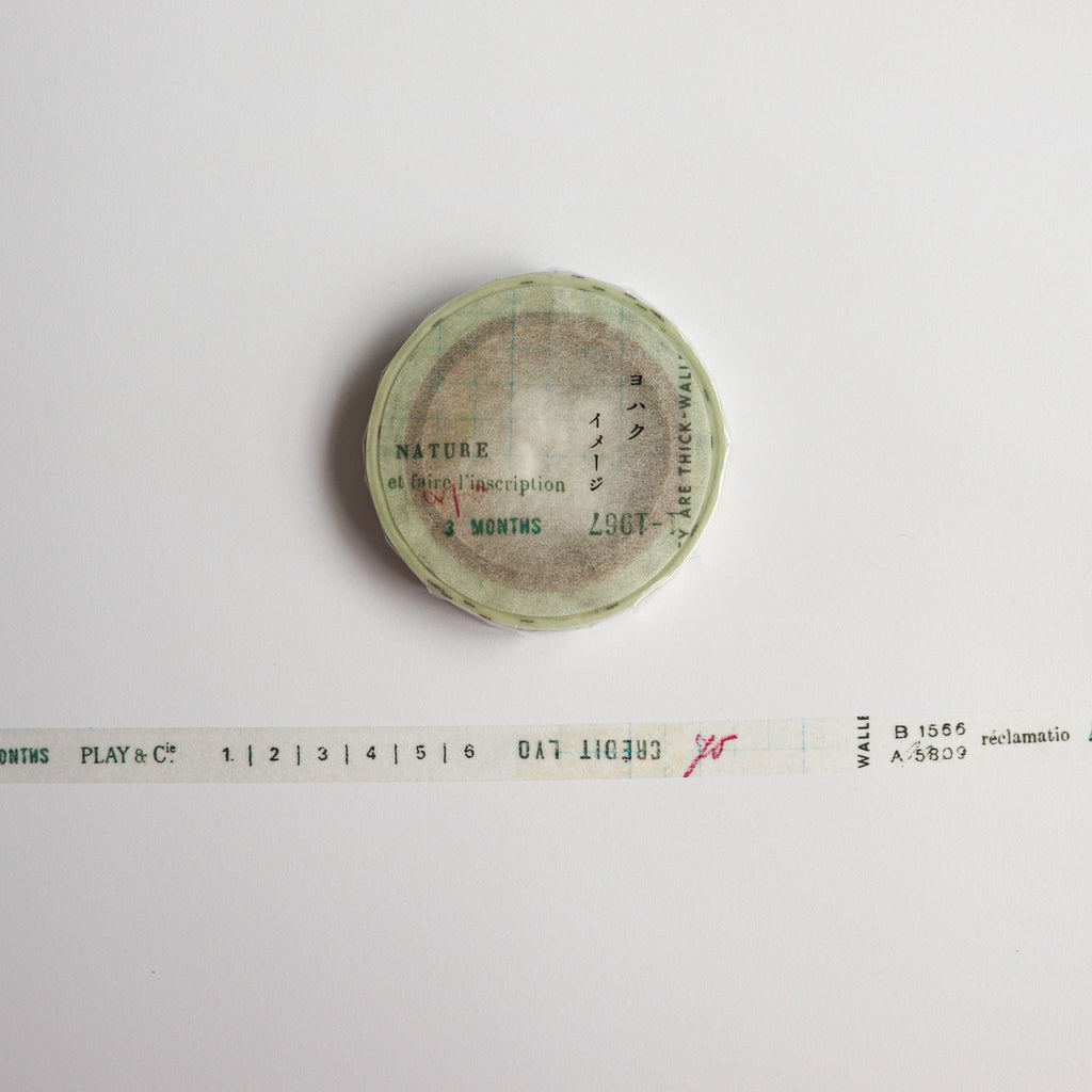 YOHAKU Narrow 7mm Washi Tape - Image