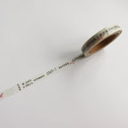 YOHAKU Narrow 7mm Washi Tape - Image