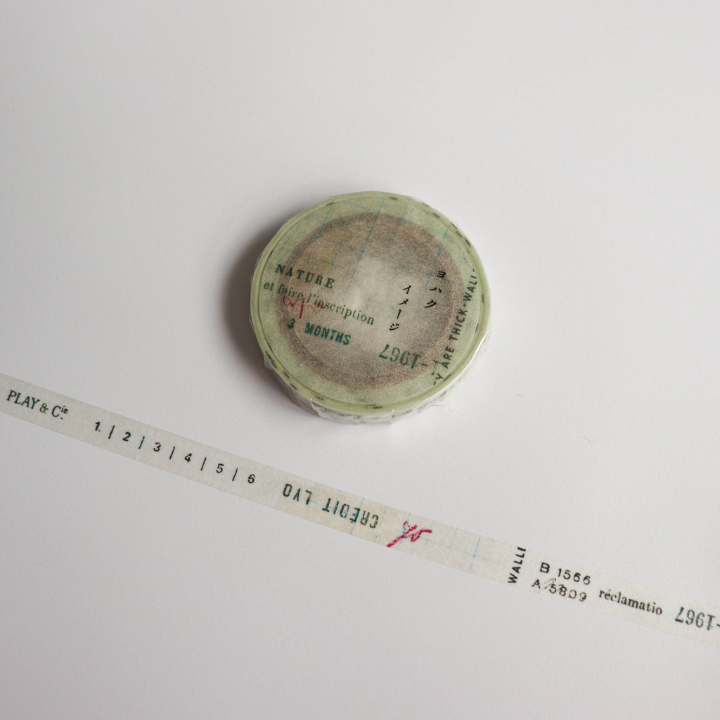 YOHAKU Narrow 7mm Washi Tape - Image