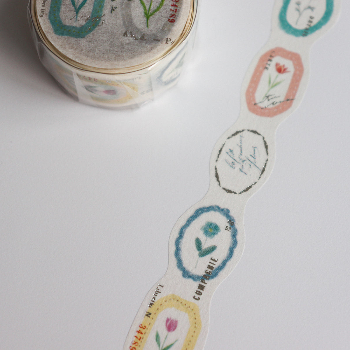 YOHAKU Die-cut Masking Tape-Rondo