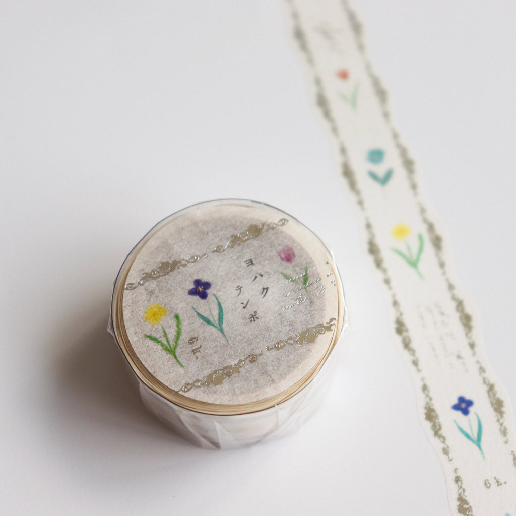 YOHAKU Die-cut Masking Tape-Tempo