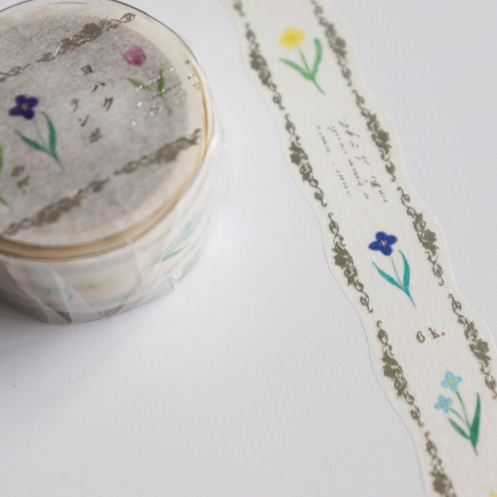 YOHAKU Die-cut Masking Tape-Tempo