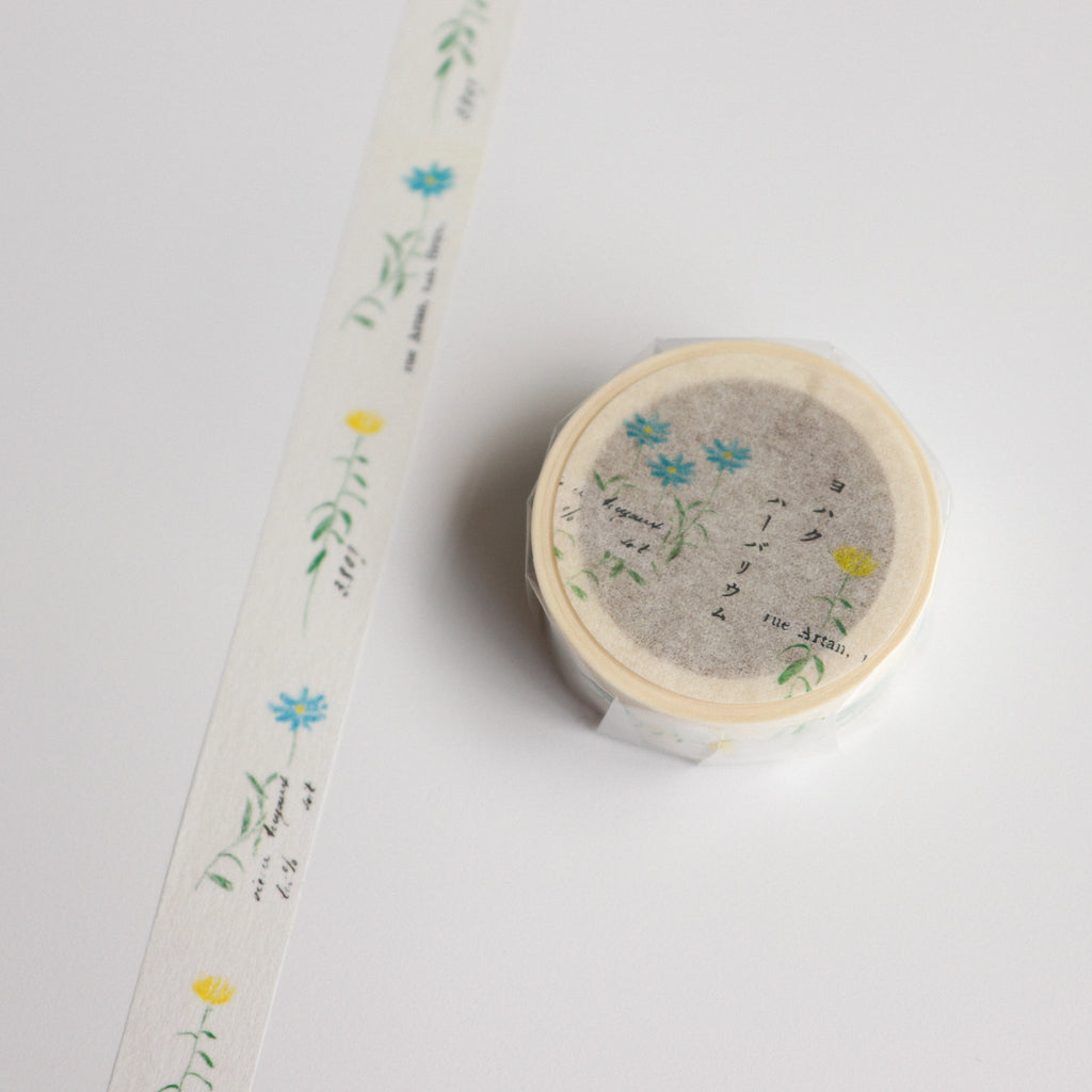 YOHAKU Washi Tape- Herbarium