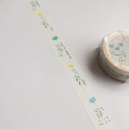 YOHAKU Washi Tape- Herbarium