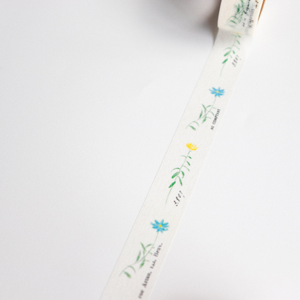 YOHAKU Washi Tape- Herbarium