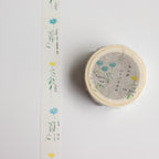 YOHAKU Washi Tape- Herbarium