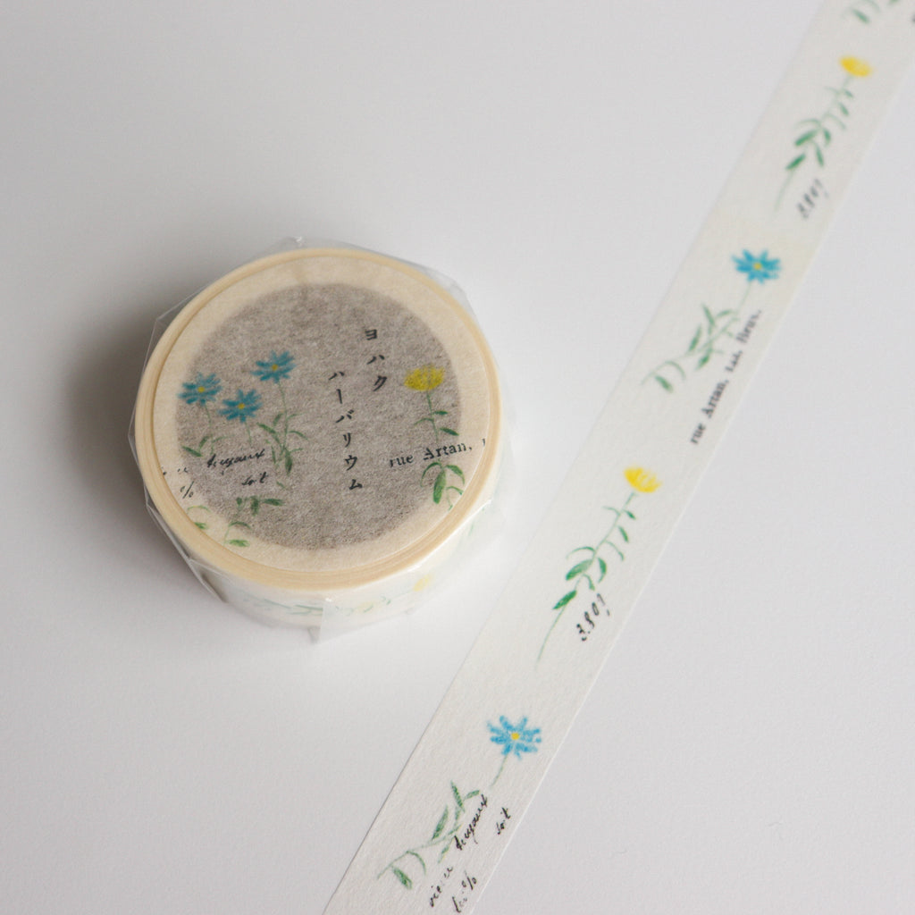 YOHAKU Washi Tape- Herbarium
