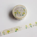 YOHAKU Washi Tape-Nanohana