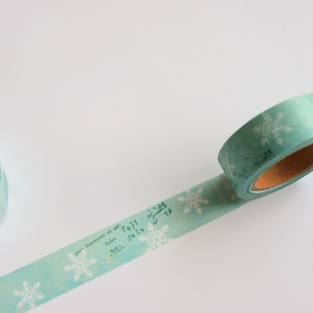 YOHAKU Washi Tape- Powder Snow