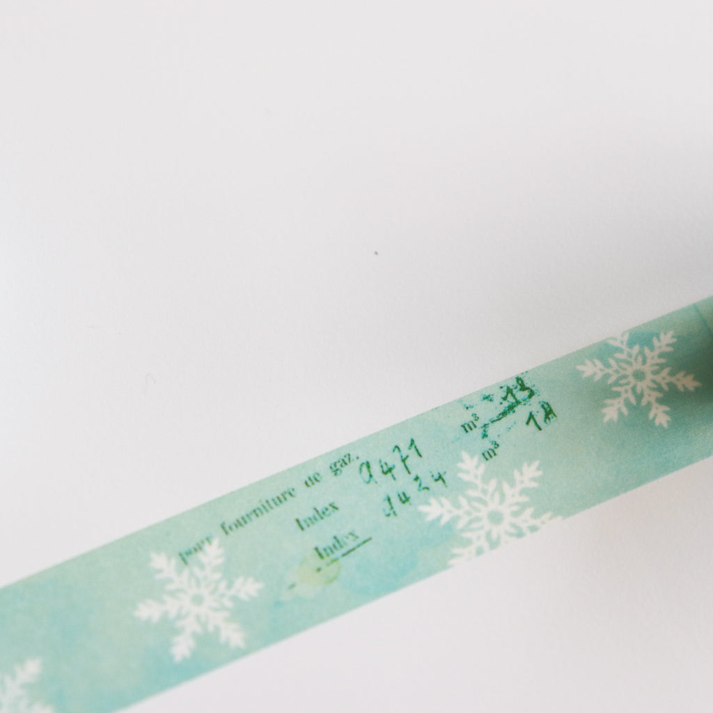 YOHAKU Washi Tape- Powder Snow