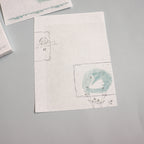 YOHAKU Memo Pad- Swan