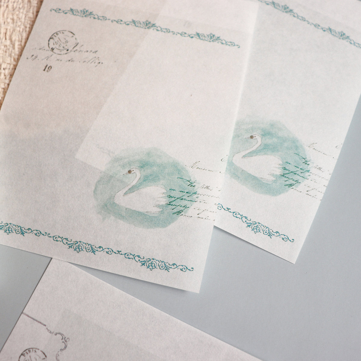 YOHAKU Memo Pad- Swan