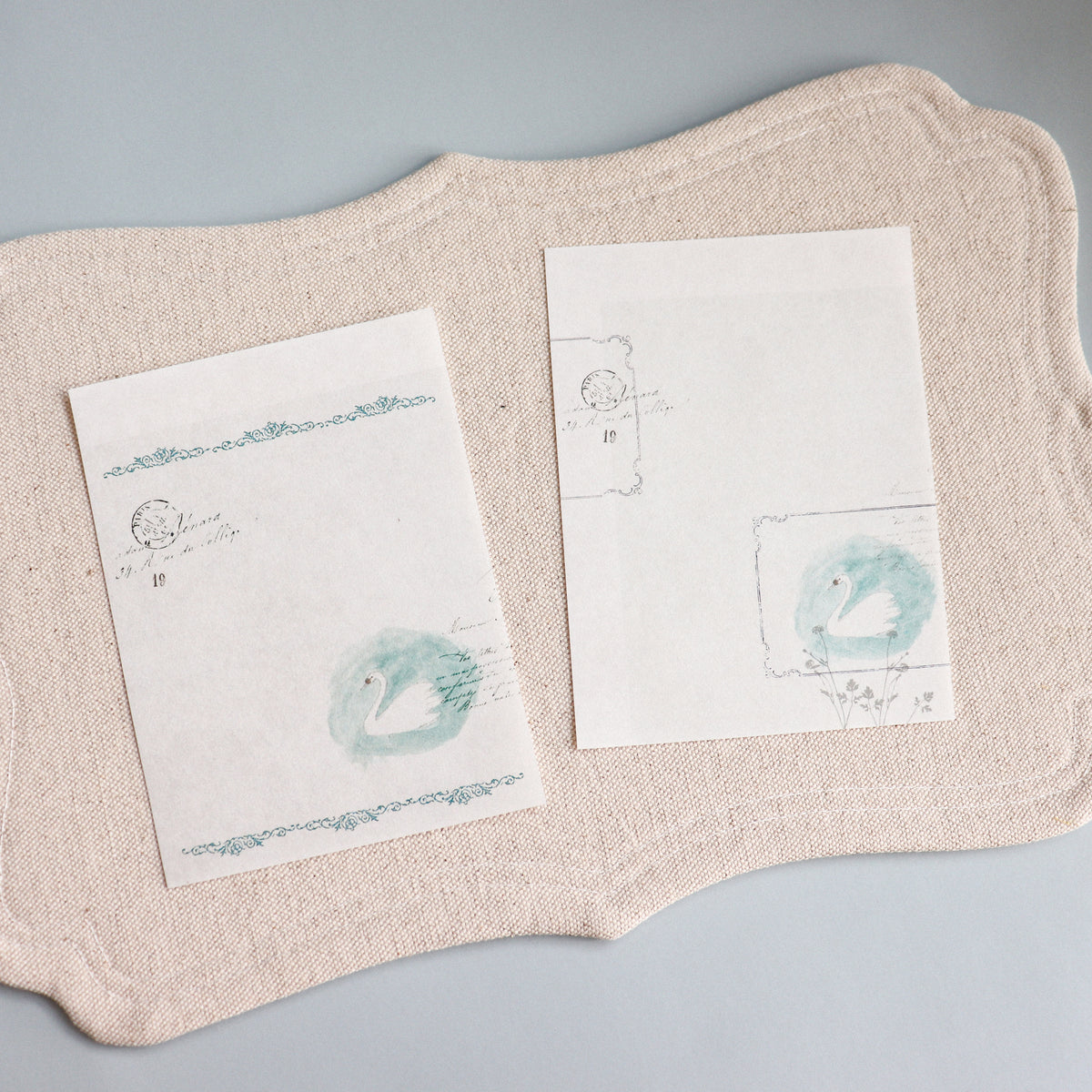 YOHAKU Memo Pad- Swan
