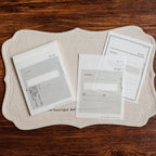 YOHAKU Memo Pad- Receipt