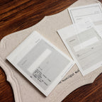 YOHAKU Memo Pad- Receipt