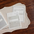 YOHAKU Memo Pad- Receipt