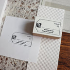 YOHAKU Wooden Rubber Stamp- Fragment