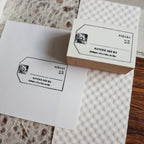 YOHAKU Wooden Rubber Stamp- Fragment