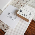YOHAKU Wooden Rubber Stamp- Fragment