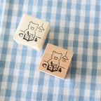 【forme】forme Wood Rubber Stamp- Kuma