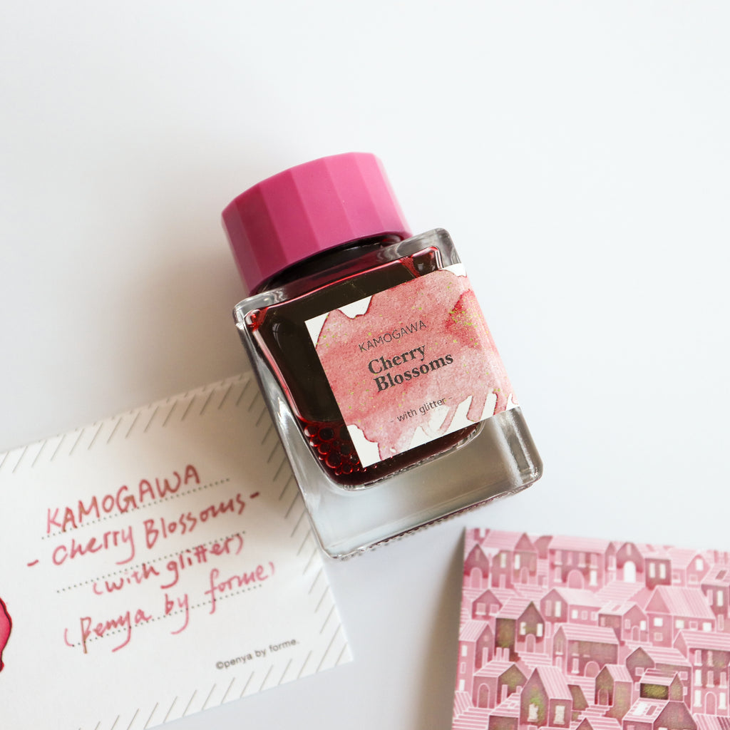 【penya by forme】Cartridge Ink 30ml- KAMOGAWA Cherry Blossoms