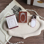 Jieyanow Atelier- "Frame the Moment" Series Wood Rubber Stamp
