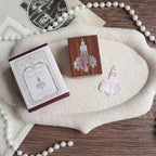 Jieyanow Atelier- "Frame the Moment" Series Wood Rubber Stamp