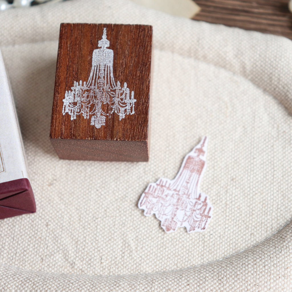 Jieyanow Atelier- "Frame the Moment" Series Wood Rubber Stamp