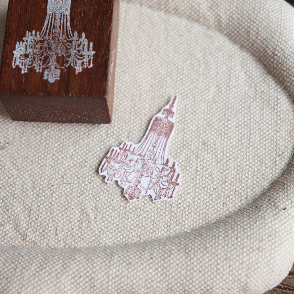 Jieyanow Atelier- "Frame the Moment" Series Wood Rubber Stamp