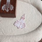 Jieyanow Atelier- "Frame the Moment" Series Wood Rubber Stamp
