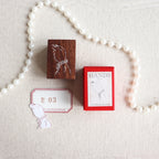 Jieyanow Atelier-The Hands Collection Wood Rubber Stamp